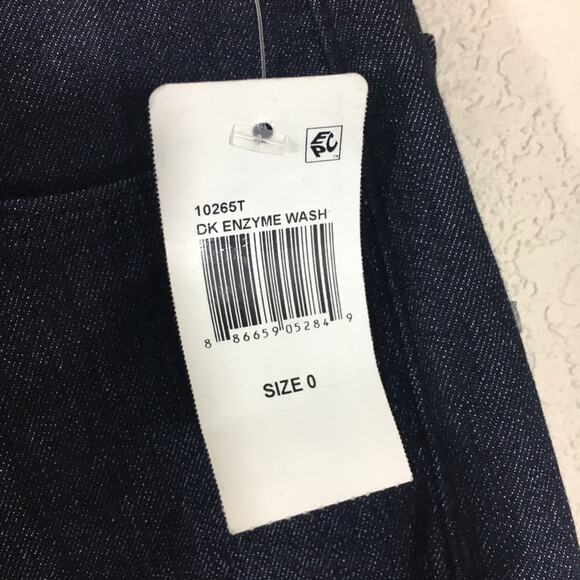 NYDJ Not Your Daughters Jeans dark blue high rise skinny jeans NEW 0 - Picture 5 of 6